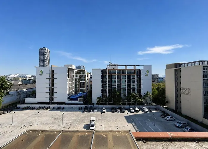 Modern Cityscape1br - Ultra Fast Wifi - Bts On Nut Apartment